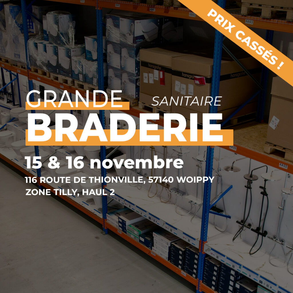 Grande braderie 15 & 16 novembre