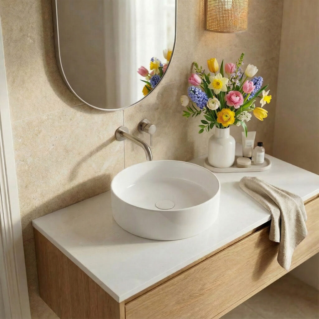 vasque-a-poser-ronde-36-cm-hauteur-125-cm-sans-trop-plein-blanc-brillant-pixl-cepx3636